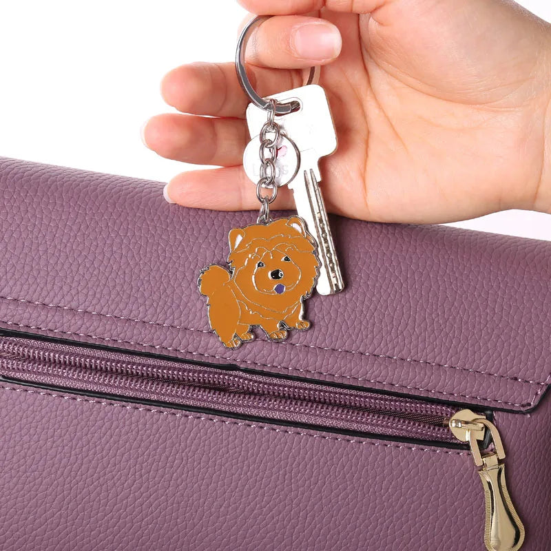 Chow Chow Lover keyrings