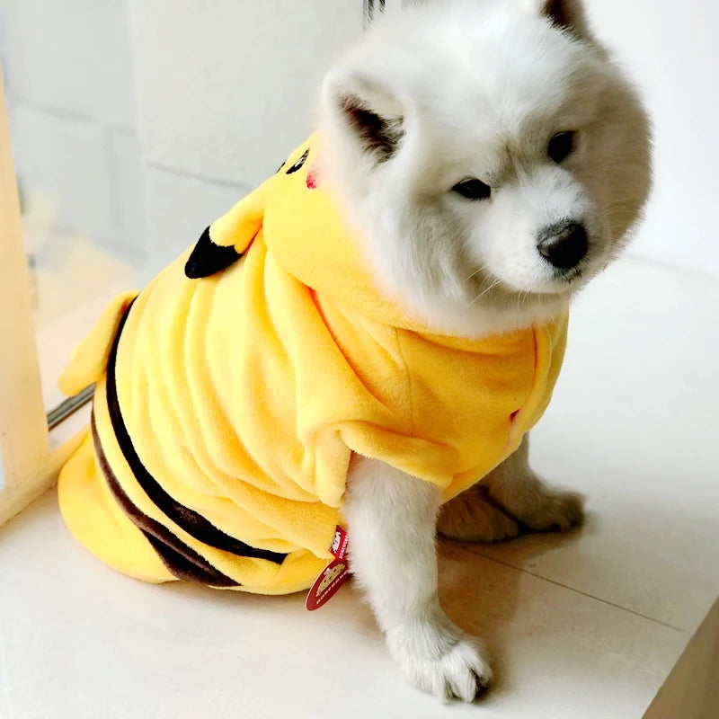 Cute Outfit Hoodie For Samoyed