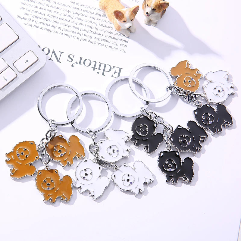 Chow Chow Lover keyrings