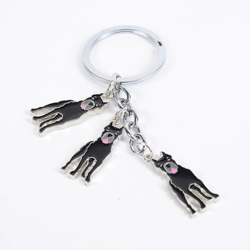 Cane Corso Pendant Keyring