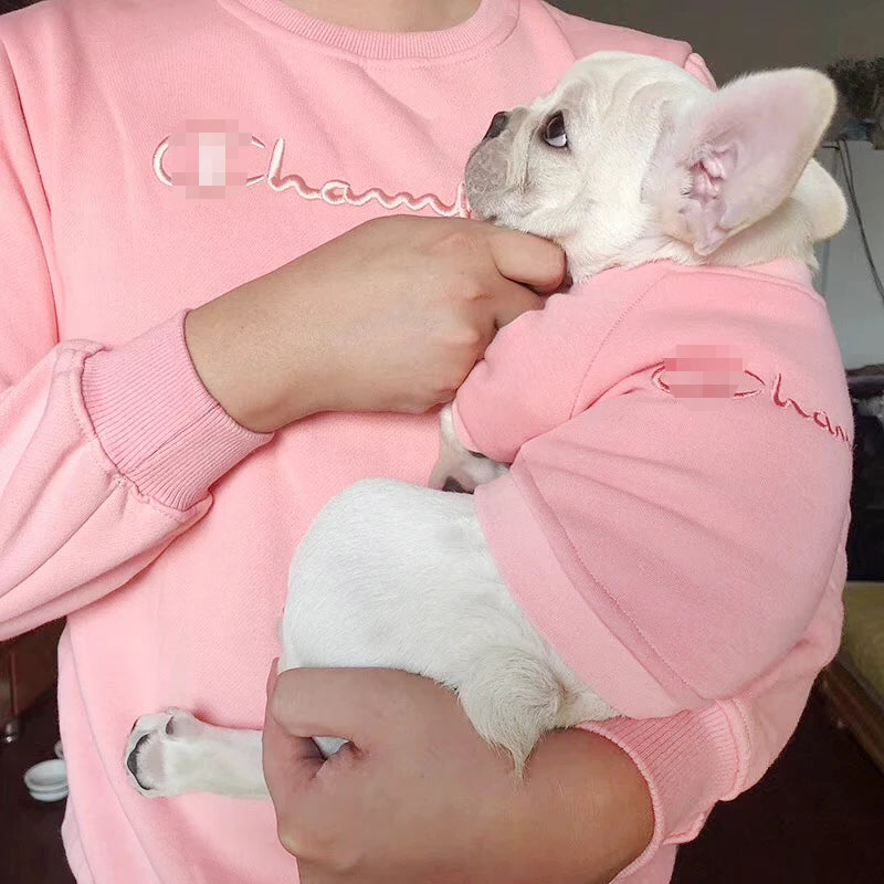 Frenchie Solid Dog Sweater