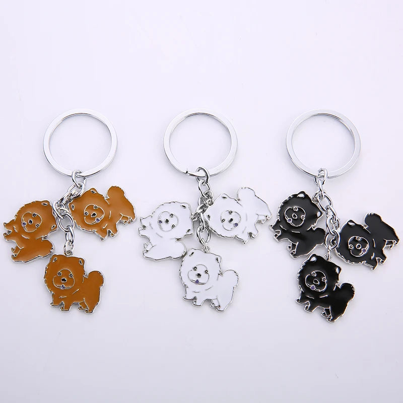 Chow Chow Lover keyrings