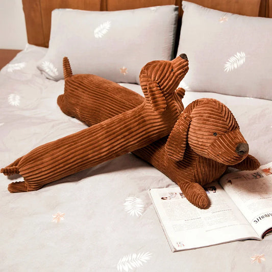 Dachshund Shape Long Pillow