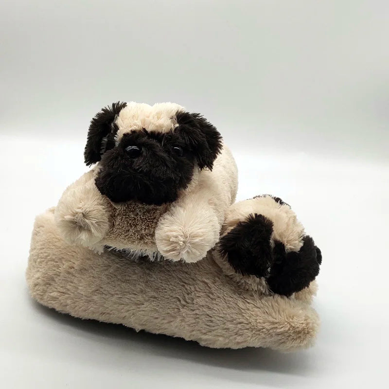 Pug Indoor Slipper Home Shoes