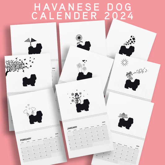 Havanese Calendar 2024