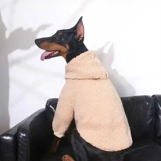 Winter Doberman Soft Hoodies