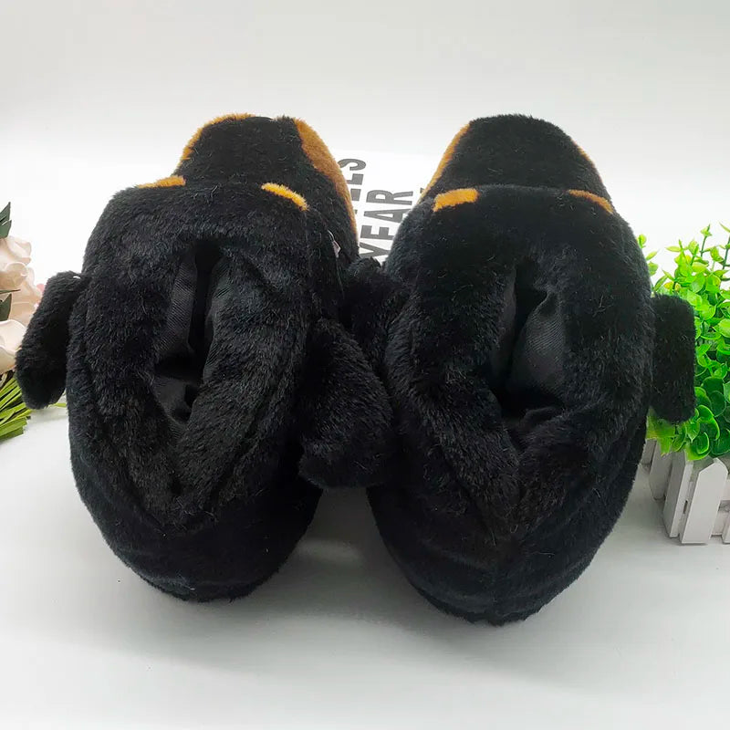 Plushie Rottweiler Indoor Shoes