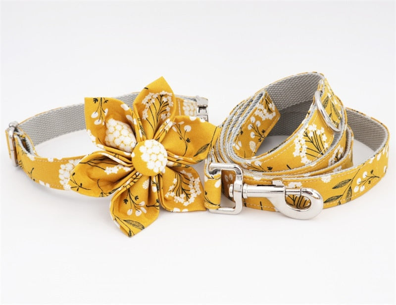 Floral Collar Leash