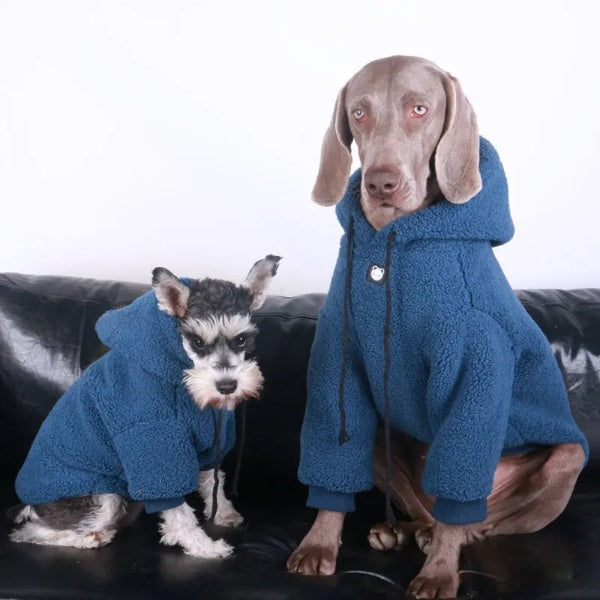 Winter Weimaraner Soft Hoodies