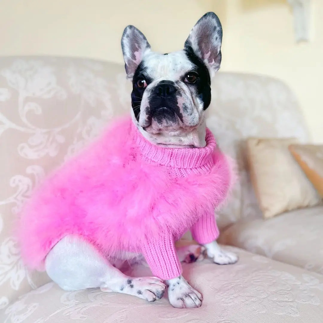 Frenchie Luxury Fur Coat