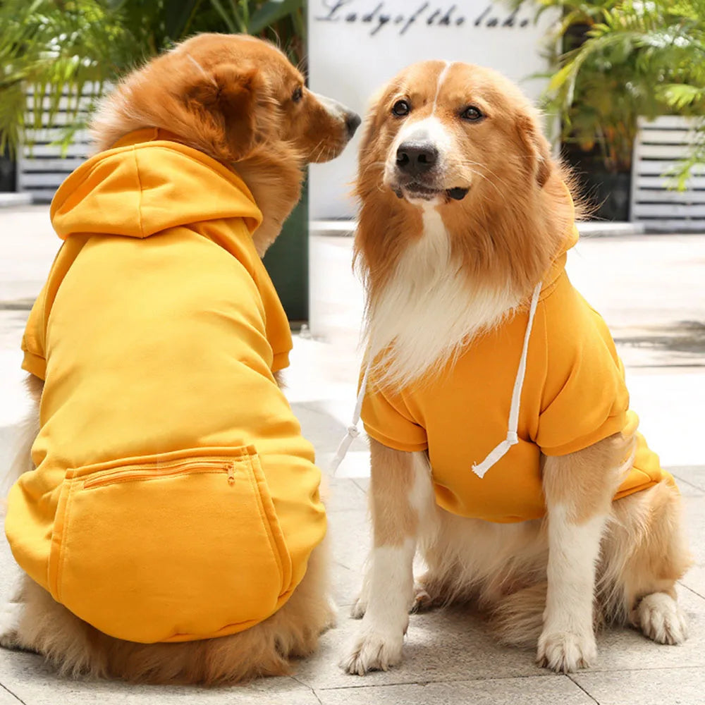 Golden Retriever Pocket Hoodies