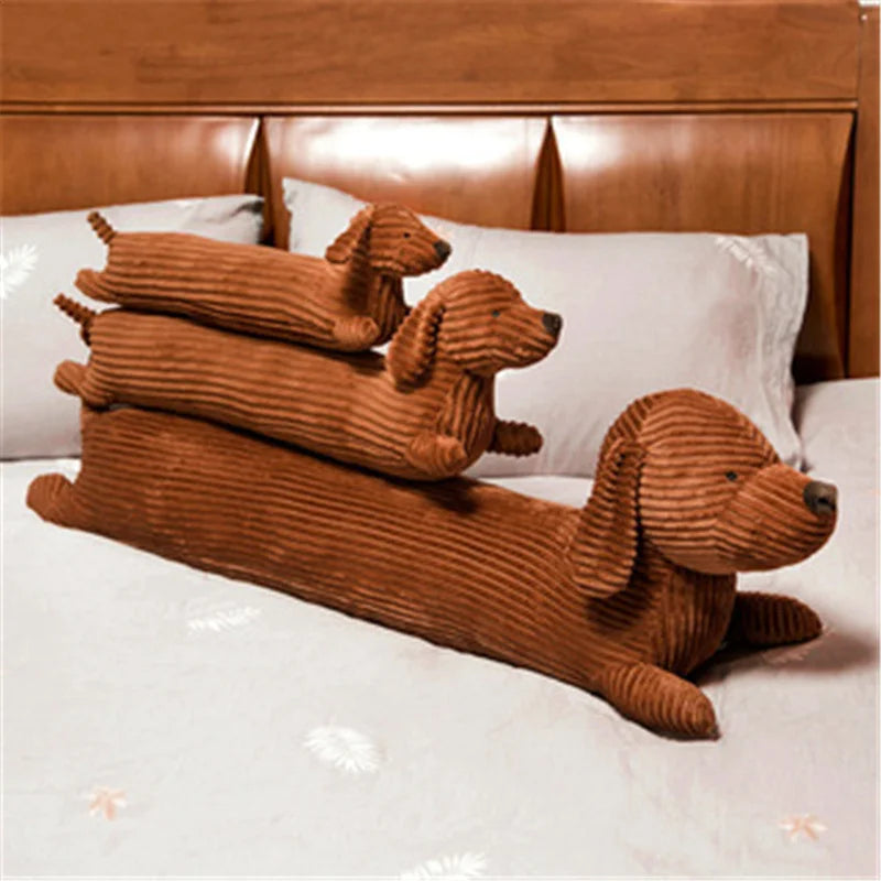 Dachshund Shape Long Pillow