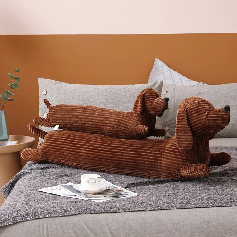 Dachshund Shape Long Pillow