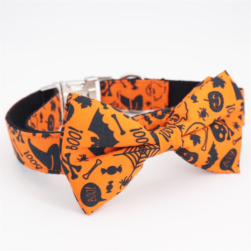 Halloween Dog Bow Tie