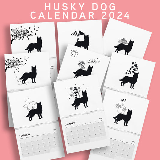 Husky Calendar 2024