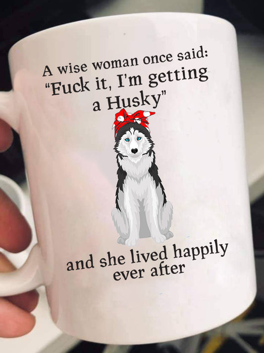 Getting A Husky Mugs