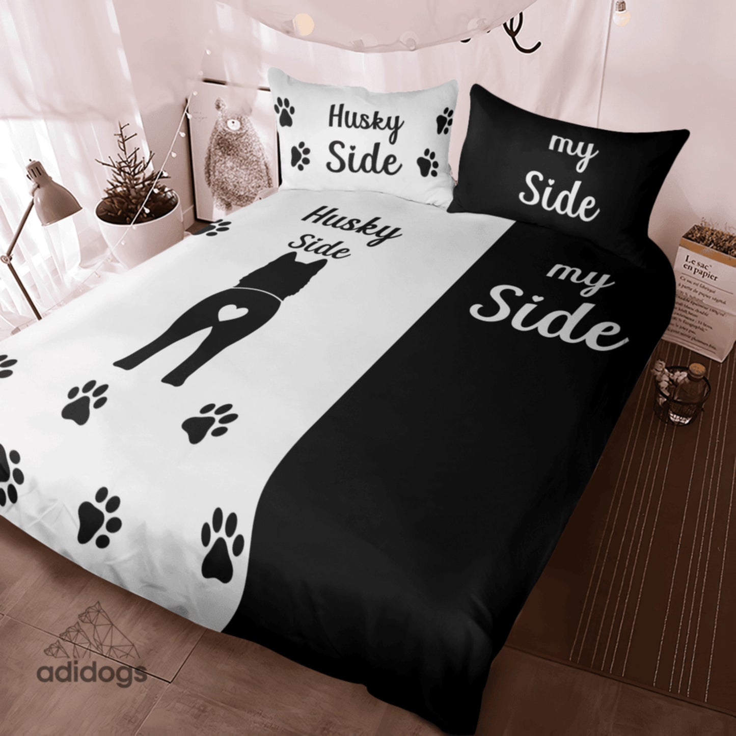 Husky Side Bedding Set