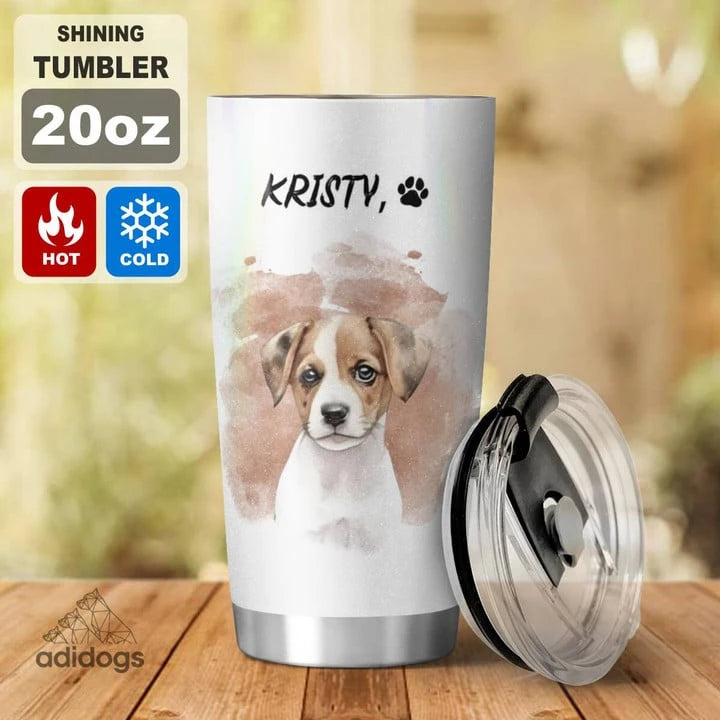 Jack Russell Dear Mommy Tumbler