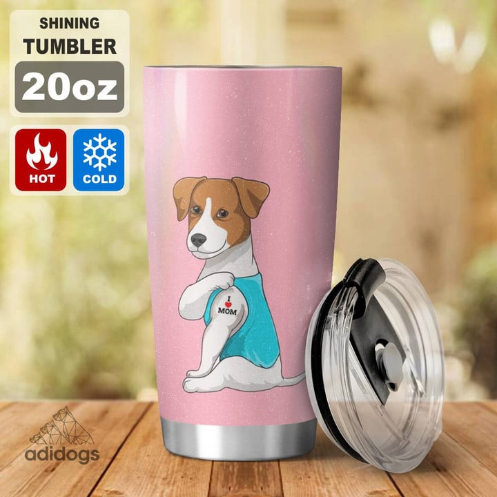 Jack Russell Mama Tumbler