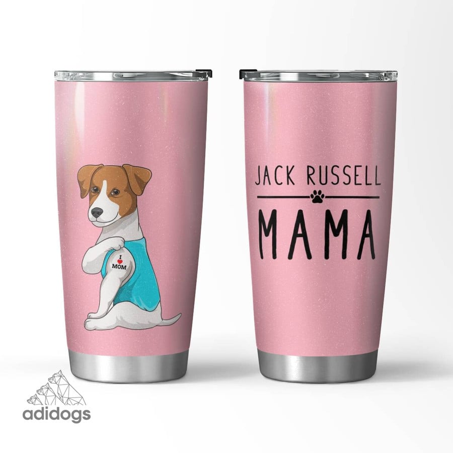 Jack Russell Mama Tumbler