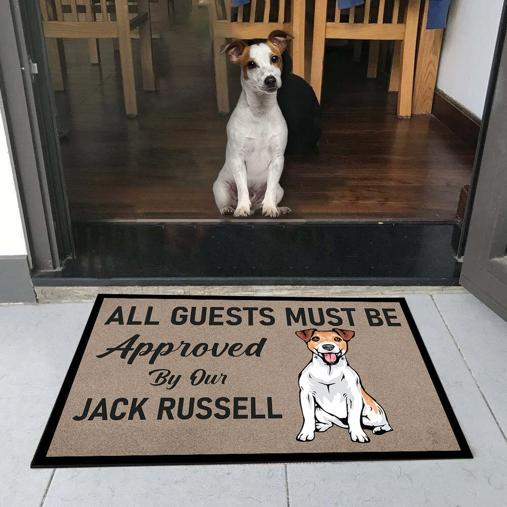 Approved By Jack Russell Doormat