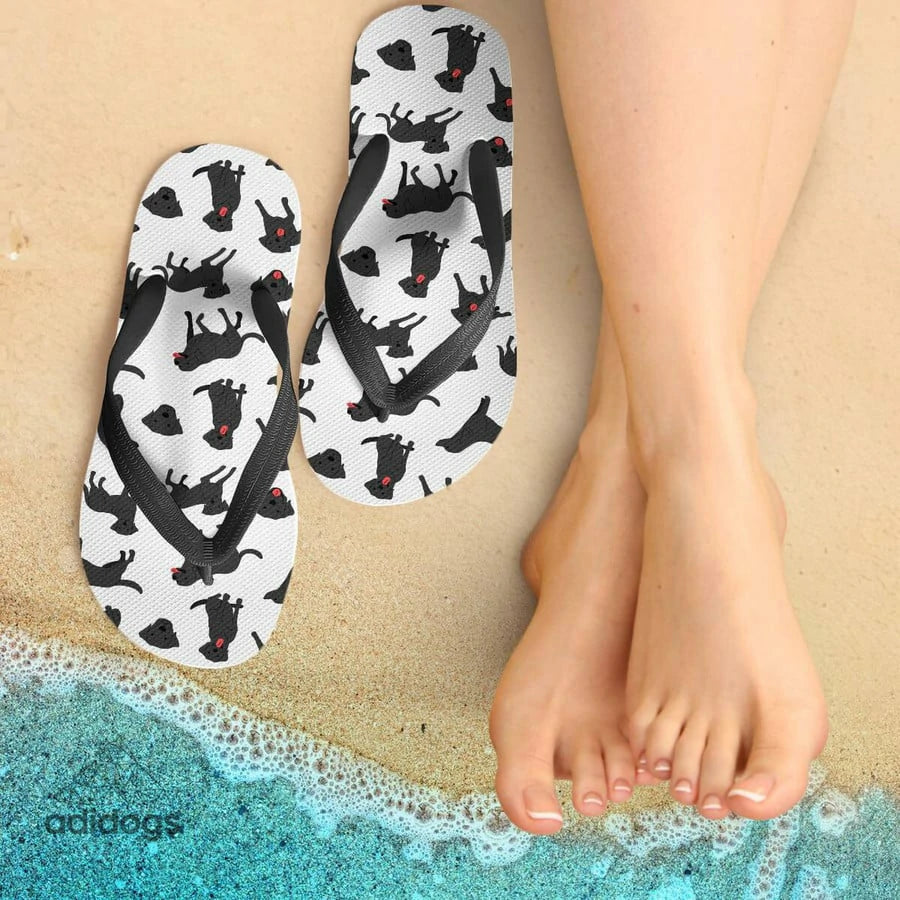 Labrador Lovers Flip Flops