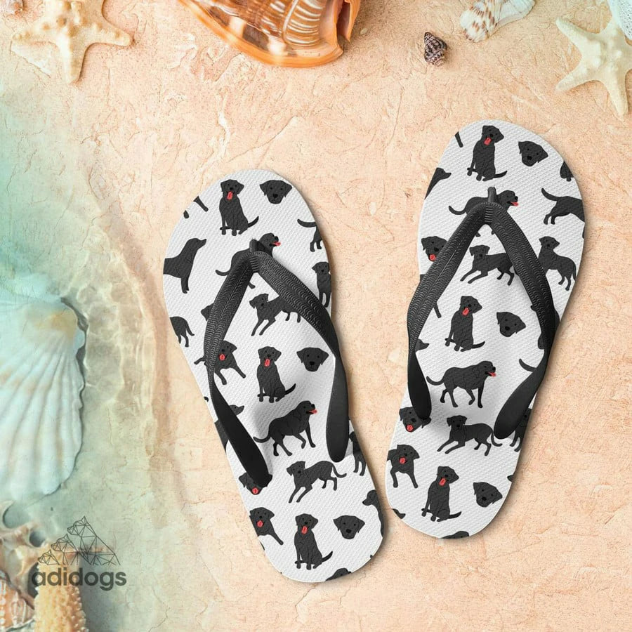 Labrador Lovers Flip Flops