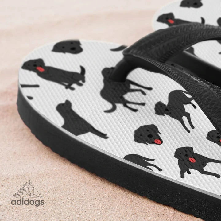 Labrador Lovers Flip Flops