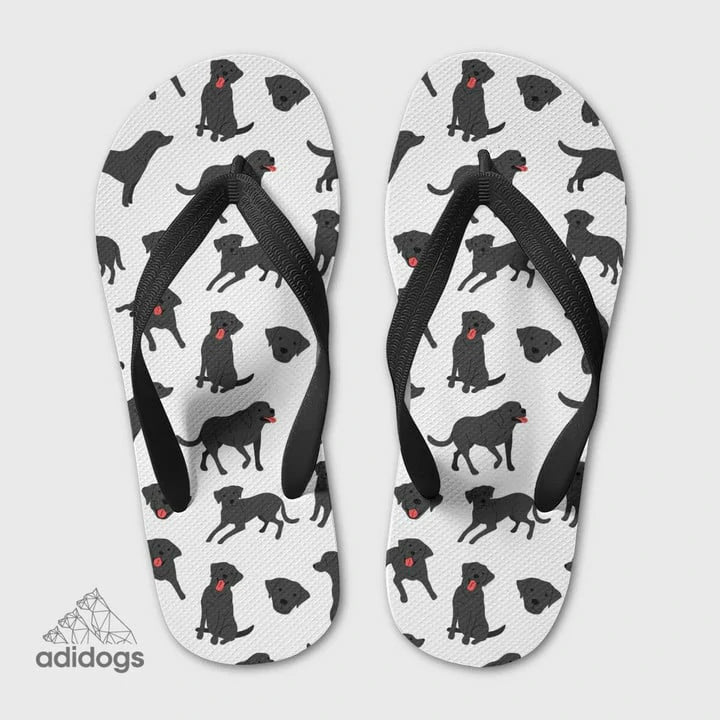 Labrador Lovers Flip Flops