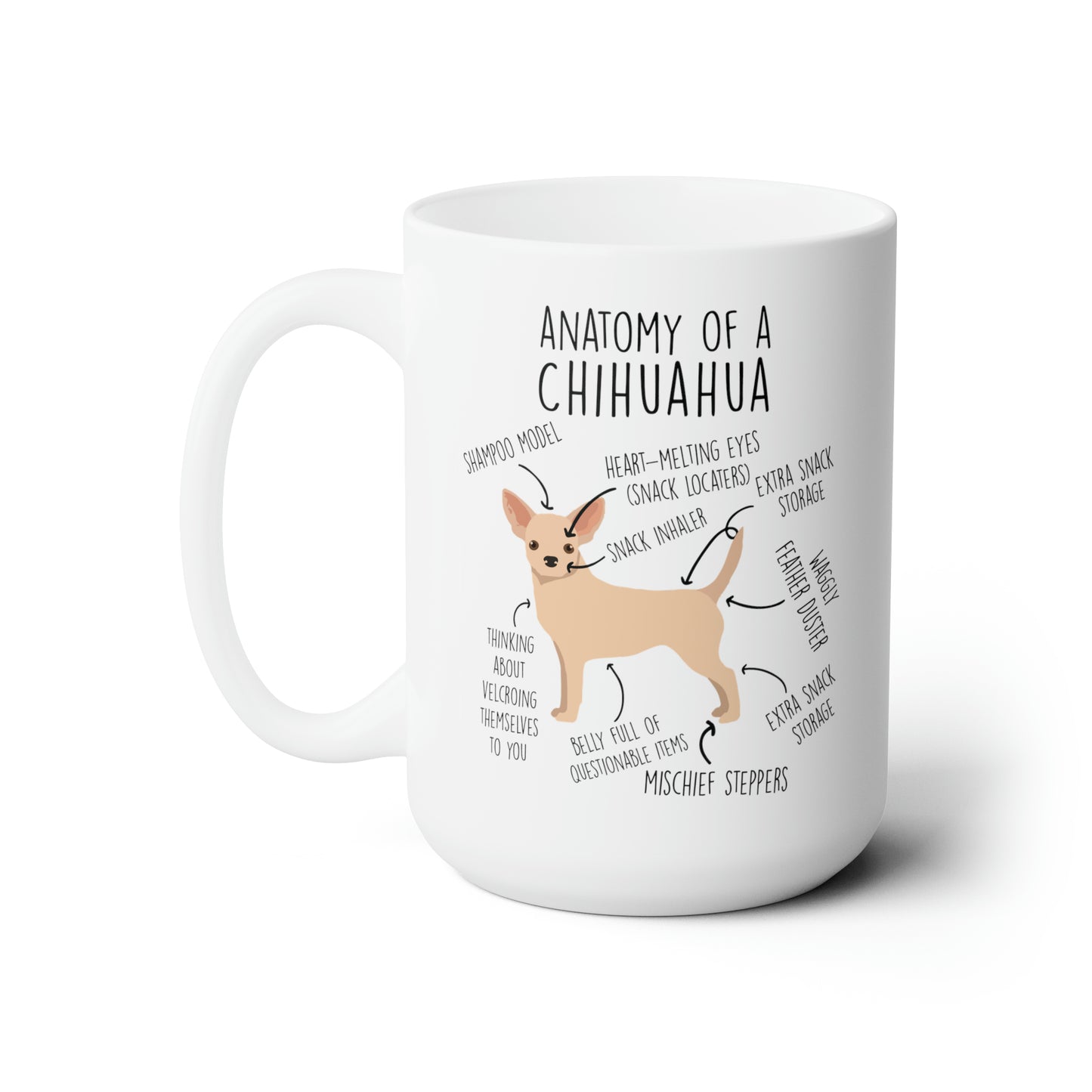 Anatomy Of A Chihuahua Shirts & Gifts