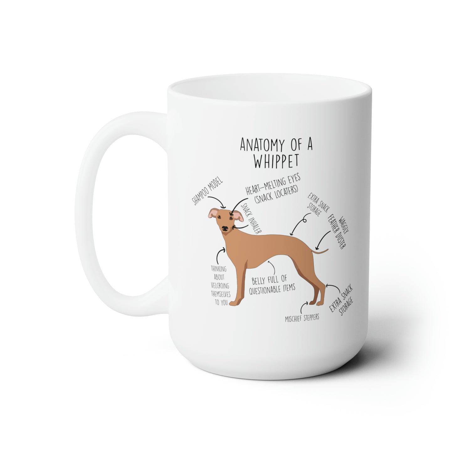 Anatomy Of A Whippet Shirts & Gifts