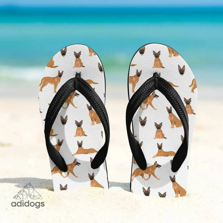 Malinois Lovers Flip Flops