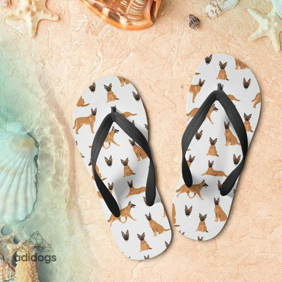 Malinois Lovers Flip Flops