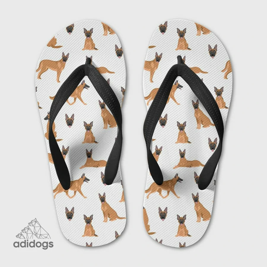 Malinois Lovers Flip Flops