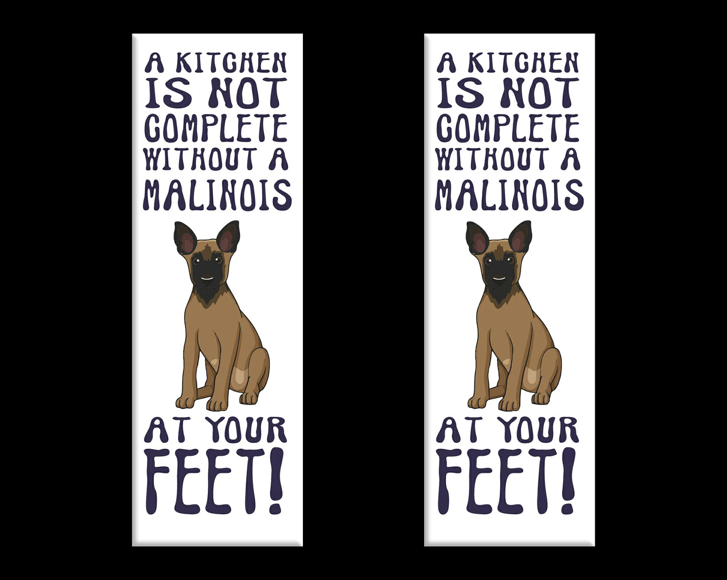 Malinois Home Kitchen Fridge Magnets