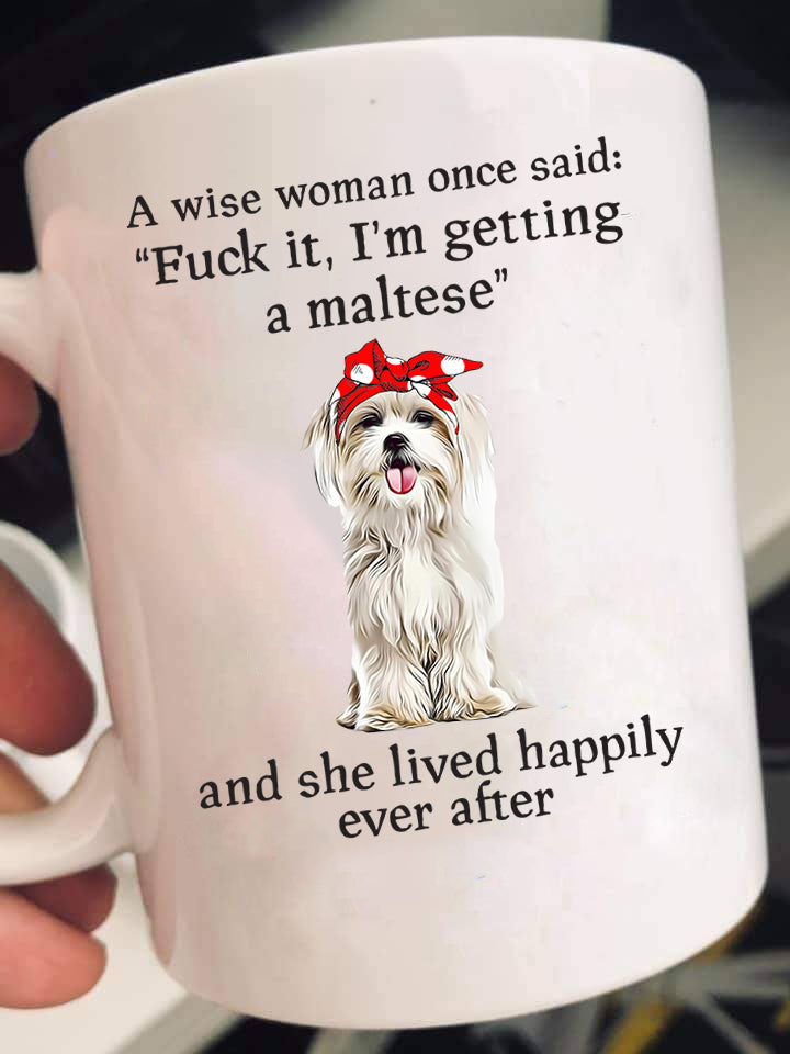 Getting A Maltese Mugs