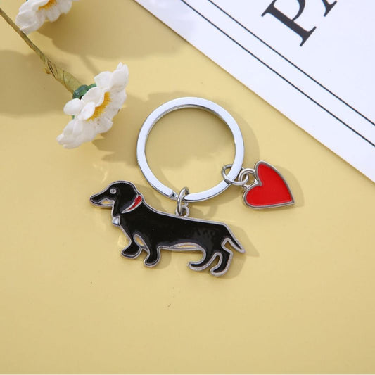 Dachshund Lover Keychain