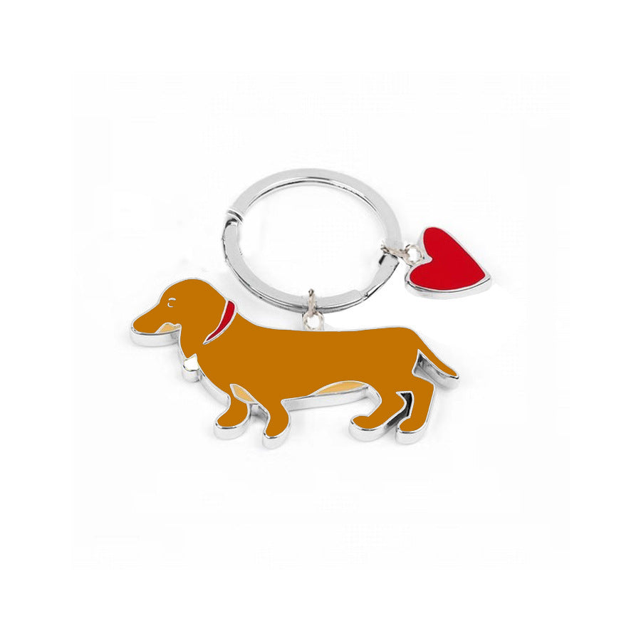 Dachshund Lover Keychain