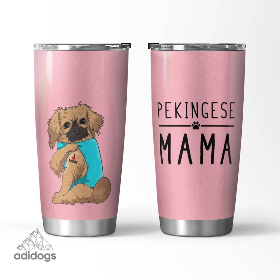 Pekingese Mama Tumbler