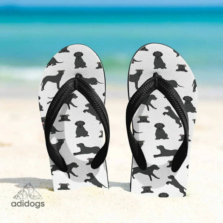 Pitbull Lovers Flip Flops