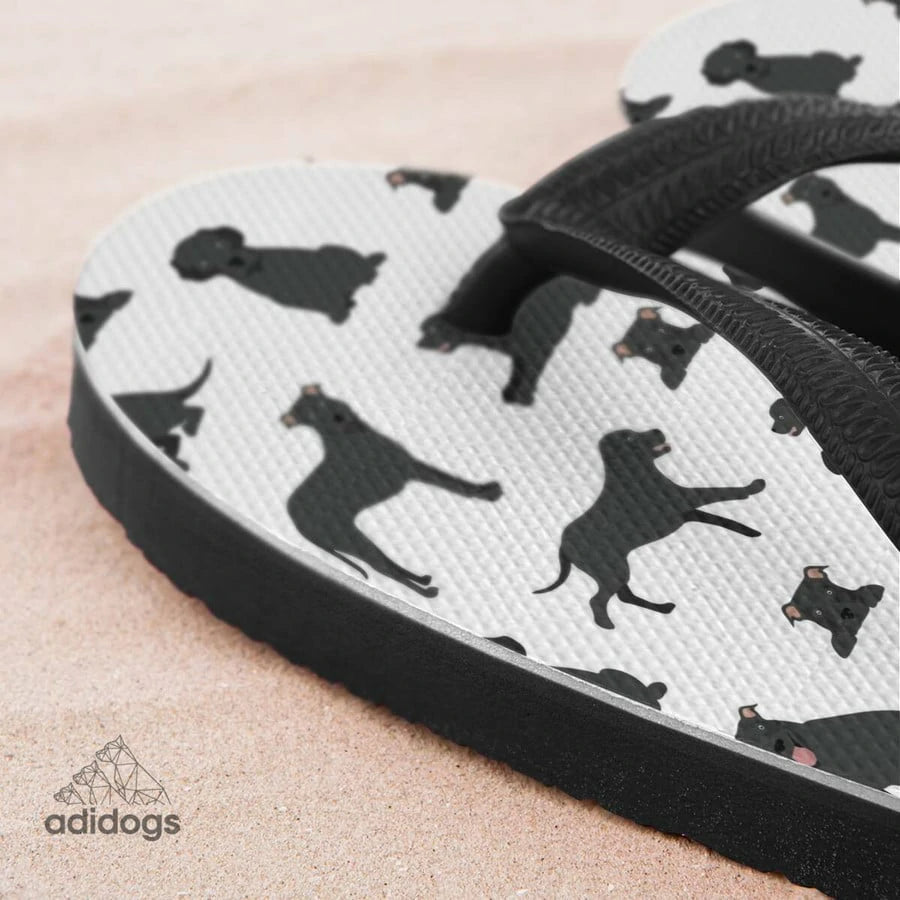 Pitbull Lovers Flip Flops