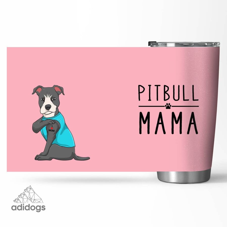 Pitbull Mama Tumbler