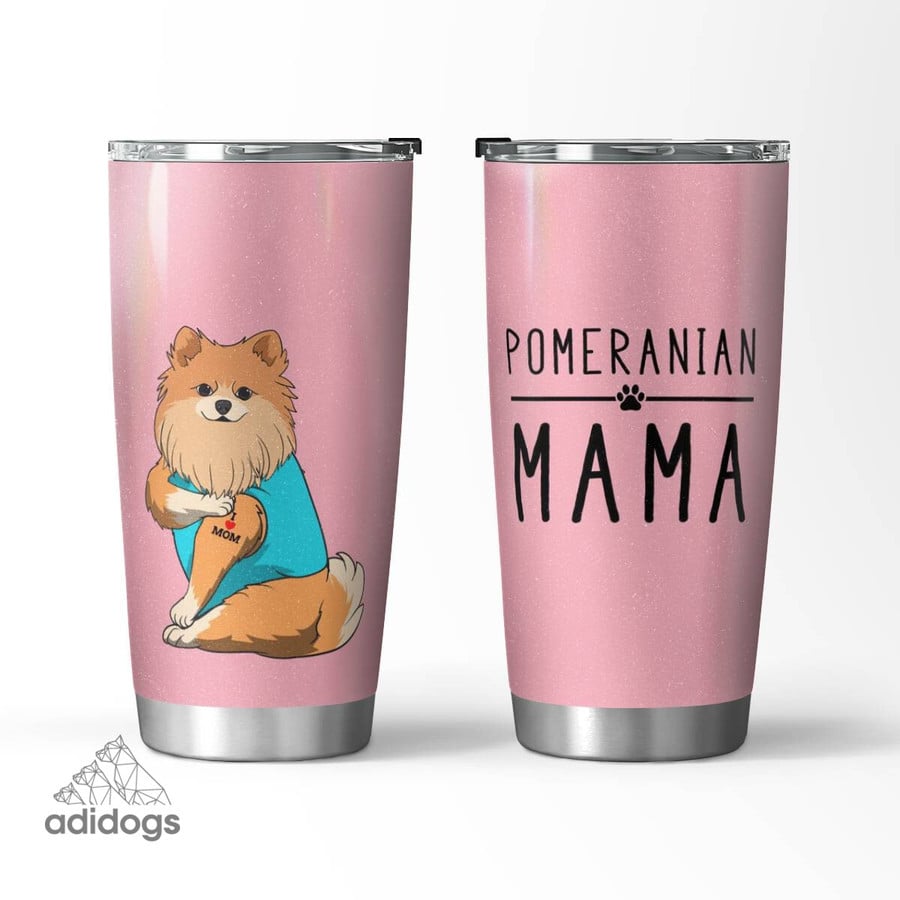 Pomeranian Mama Tumbler