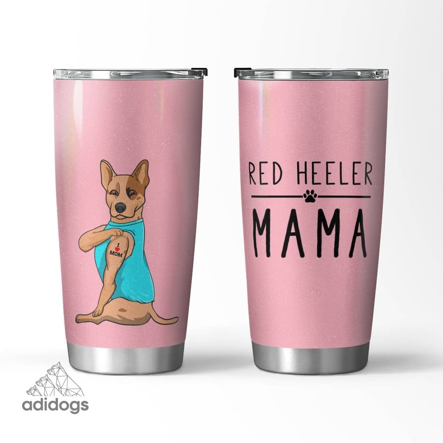 Red Heeler Mama Tumbler