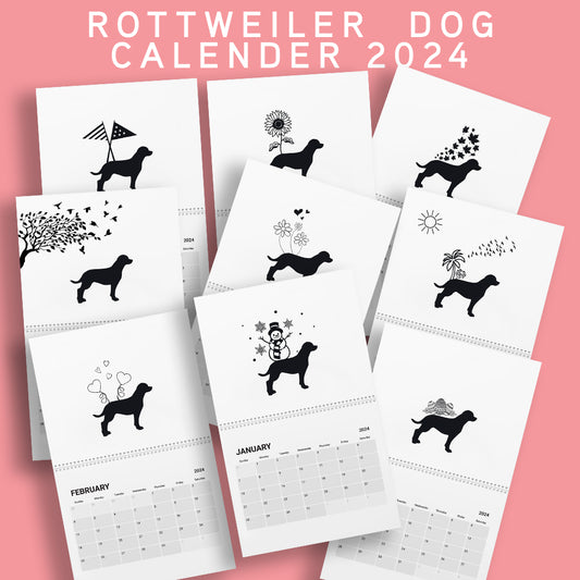 Rottweiler Calendar 2024