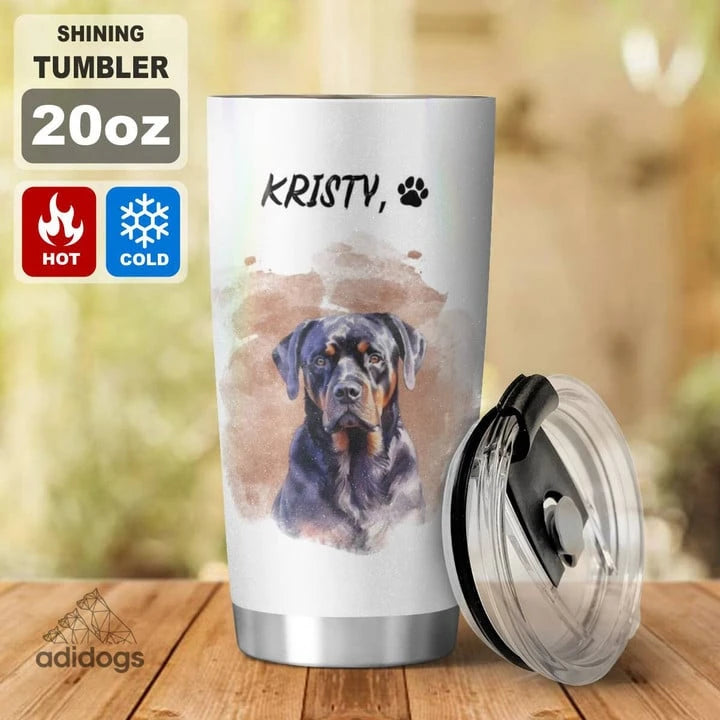 Rottweiler Dear Mommy Tumbler