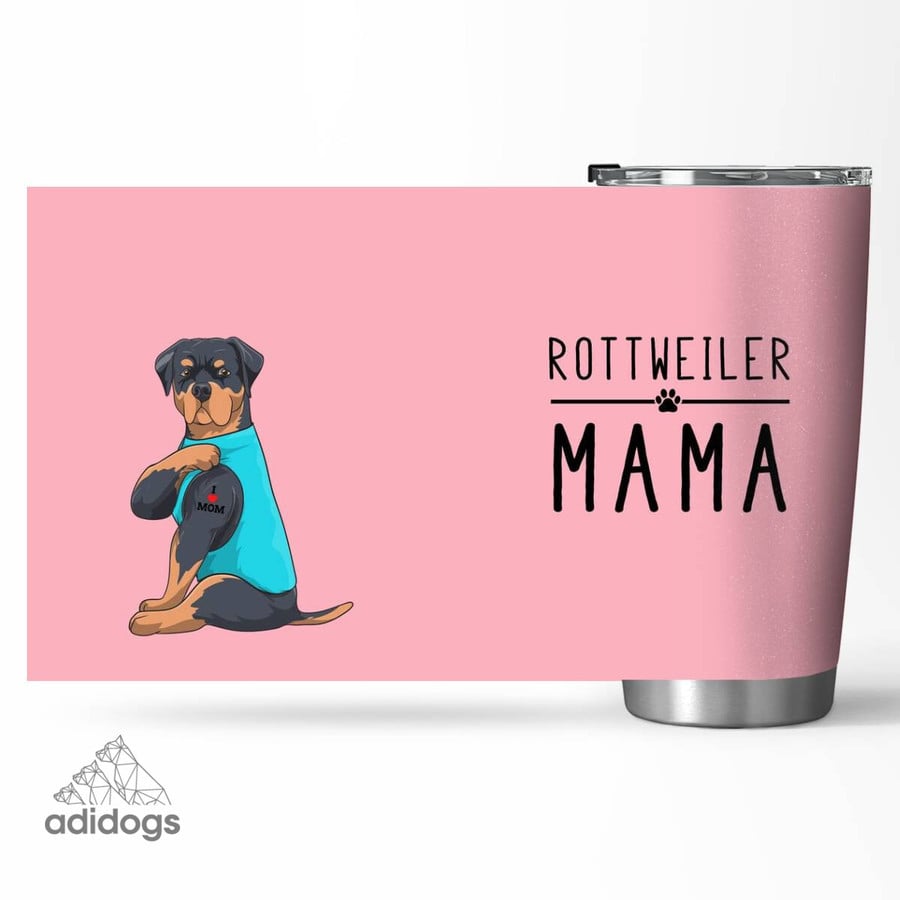 Rottweiler Mama Tumbler