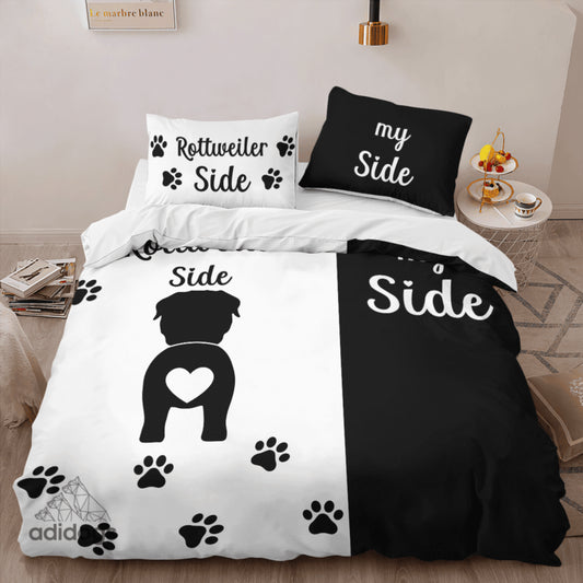 Rottweiler Side Bedding Set