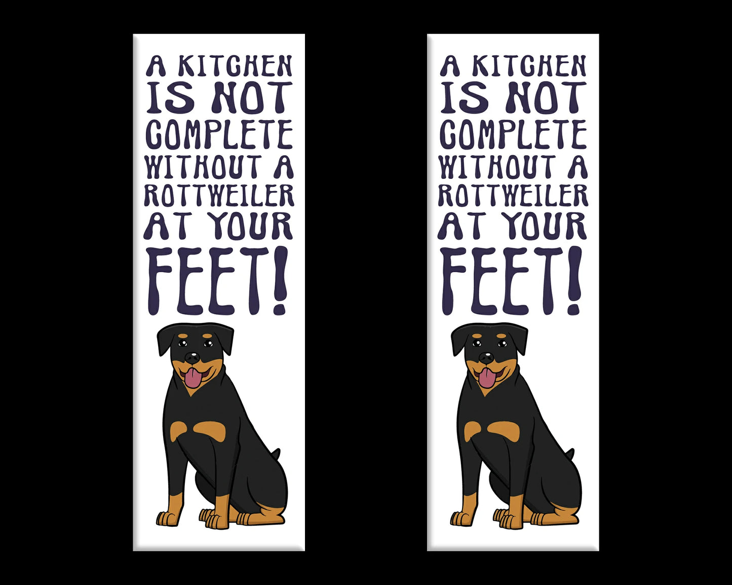 Rottweiler Home Kitchen Fridge Magnets