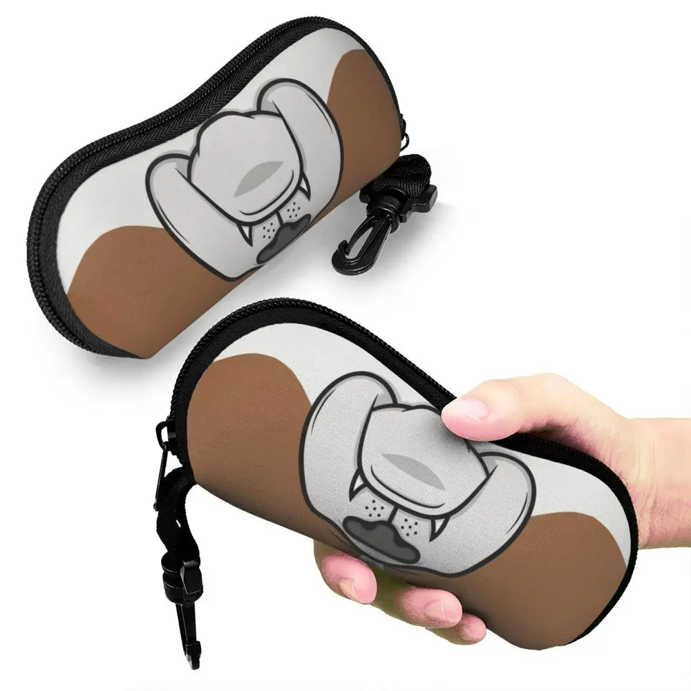 English Bulldog Eyeglasses Cases